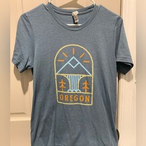 Blue Oregon Graphic T-Shirt